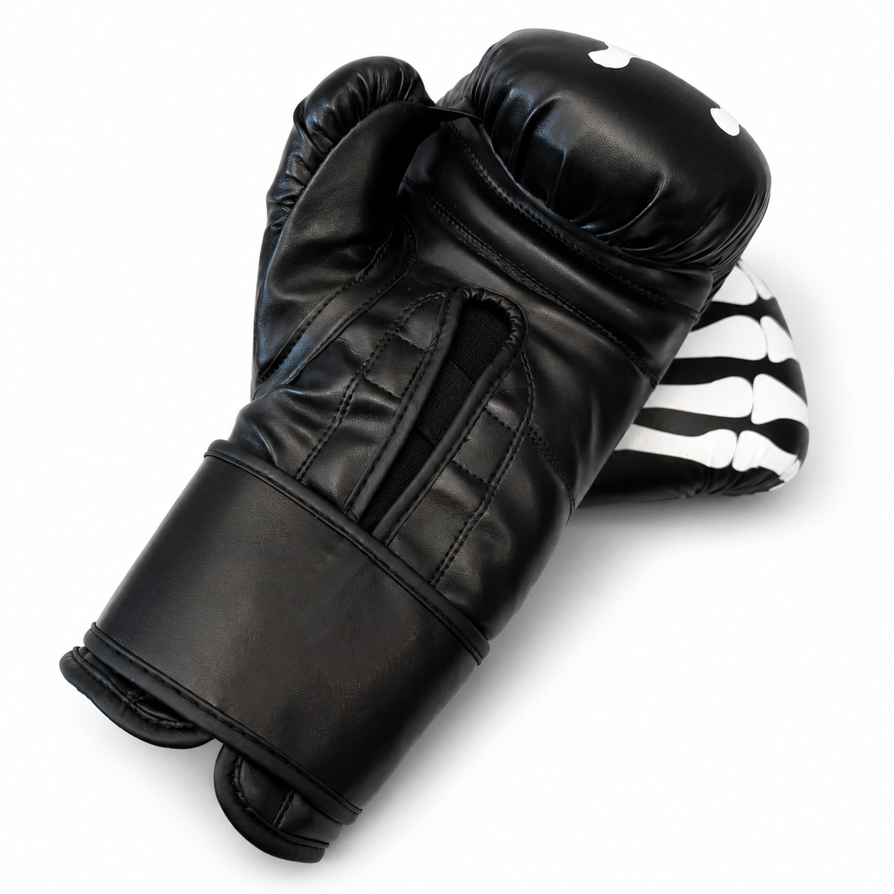 Black Bone Gloves | Top Seller | Velcro