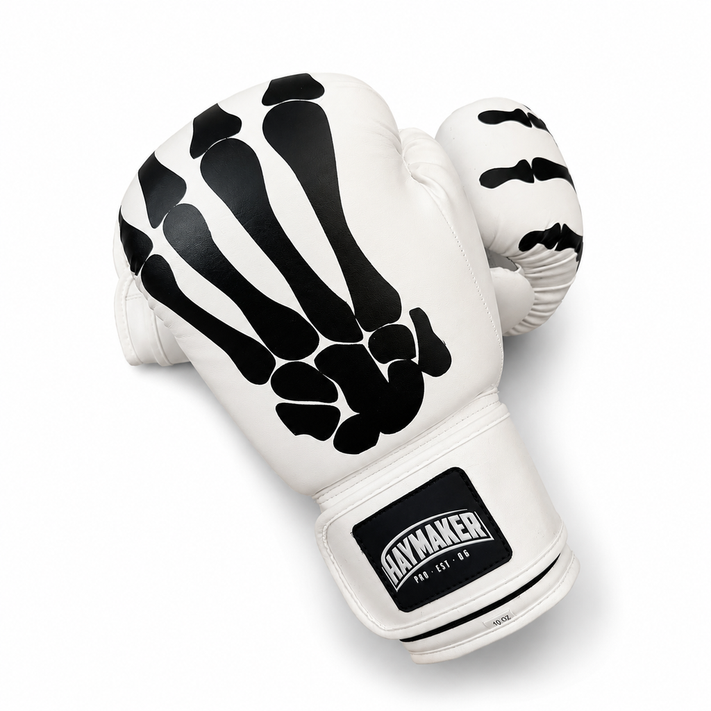 White Bone Gloves | Top Seller | Velcro